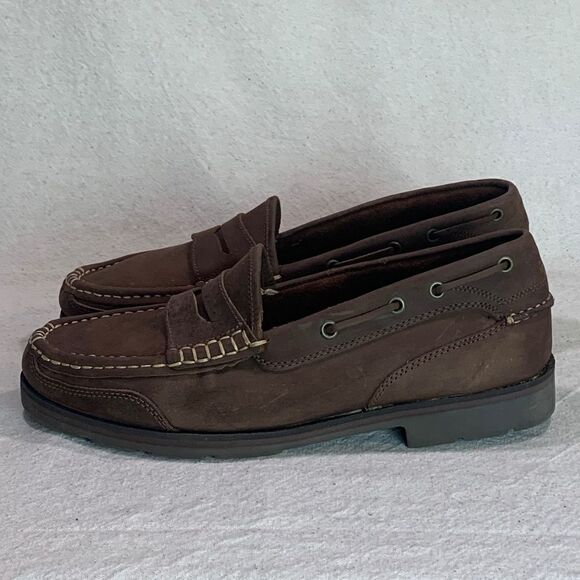 Vintage Campus Club Penny Loafers Mens Size 10D - Picture 4 of 16
